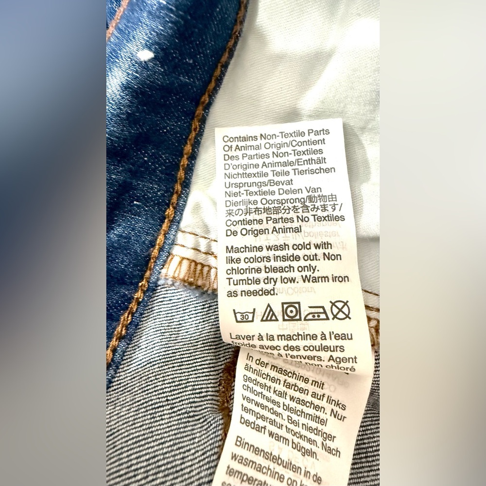Madewell Cali Demi-Boot Button Fly Stretch Mid Rise Ankle Length Jeans Size 26 - Picture 12 of 15